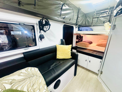 CARAVAN T-REX T13 – ENSUITE BUNKS