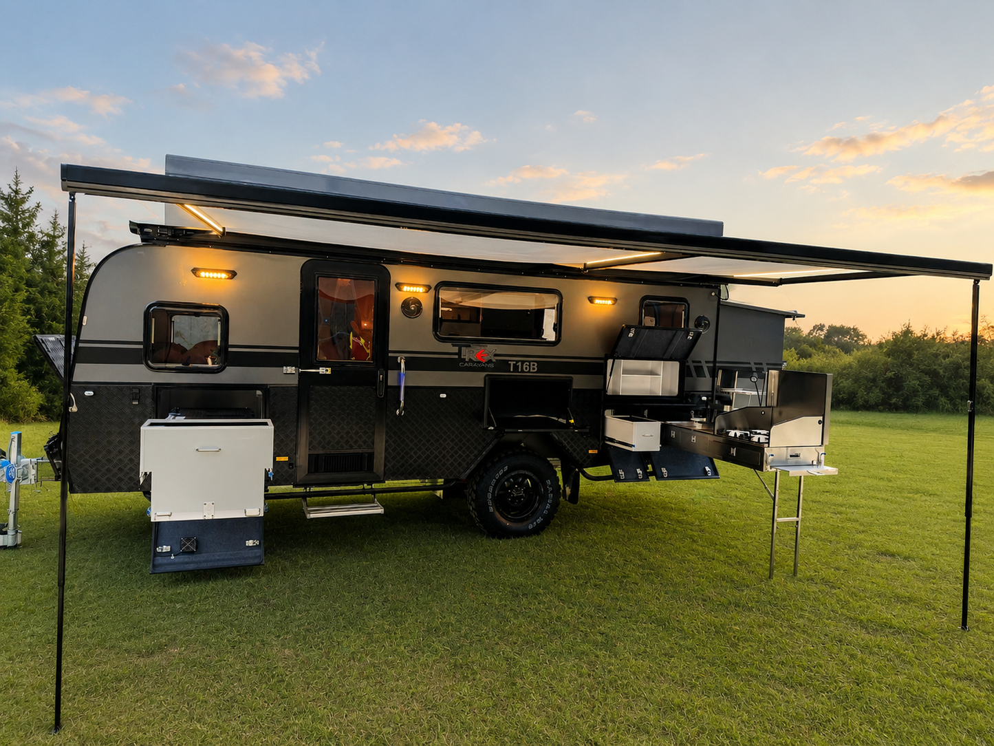 CARAVAN T-REX T16 ENSUITE BUNKS
